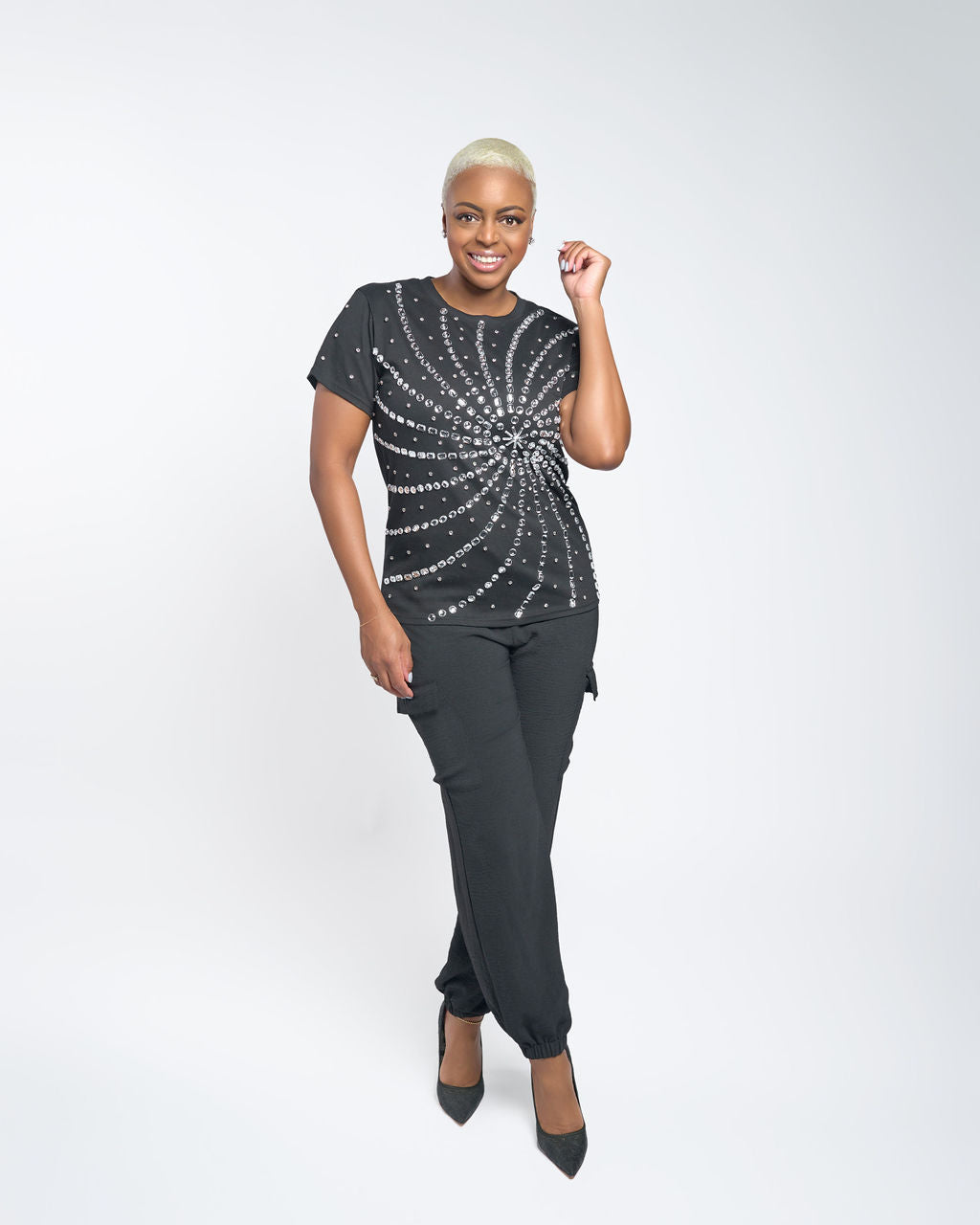 BLING SHIRT: 2 COLORS