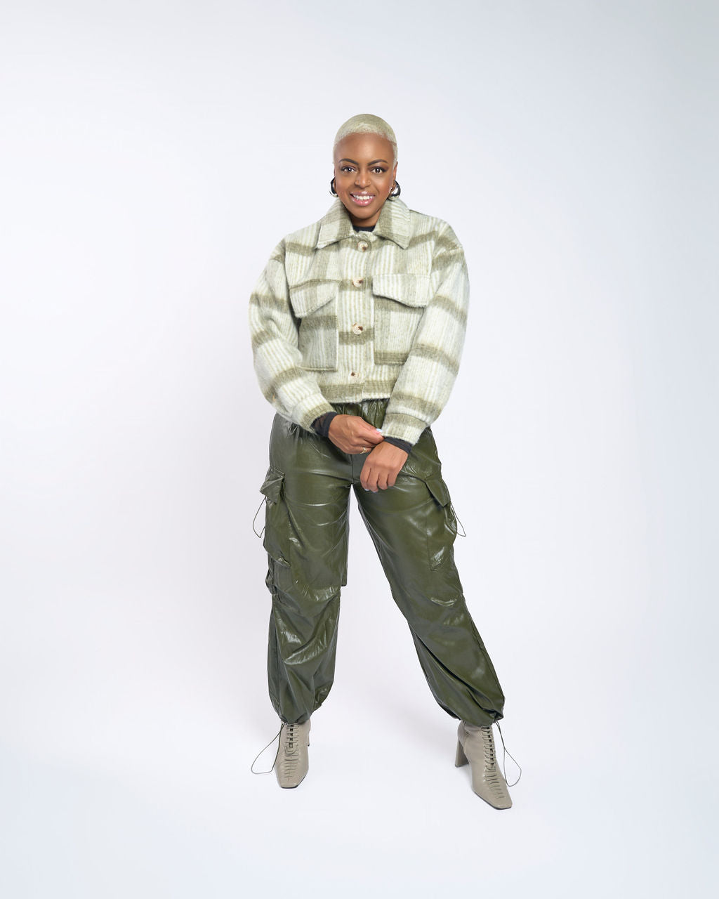 PLAID JACKET – Gymini