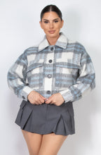 Load image into Gallery viewer, PLAID JACKET
